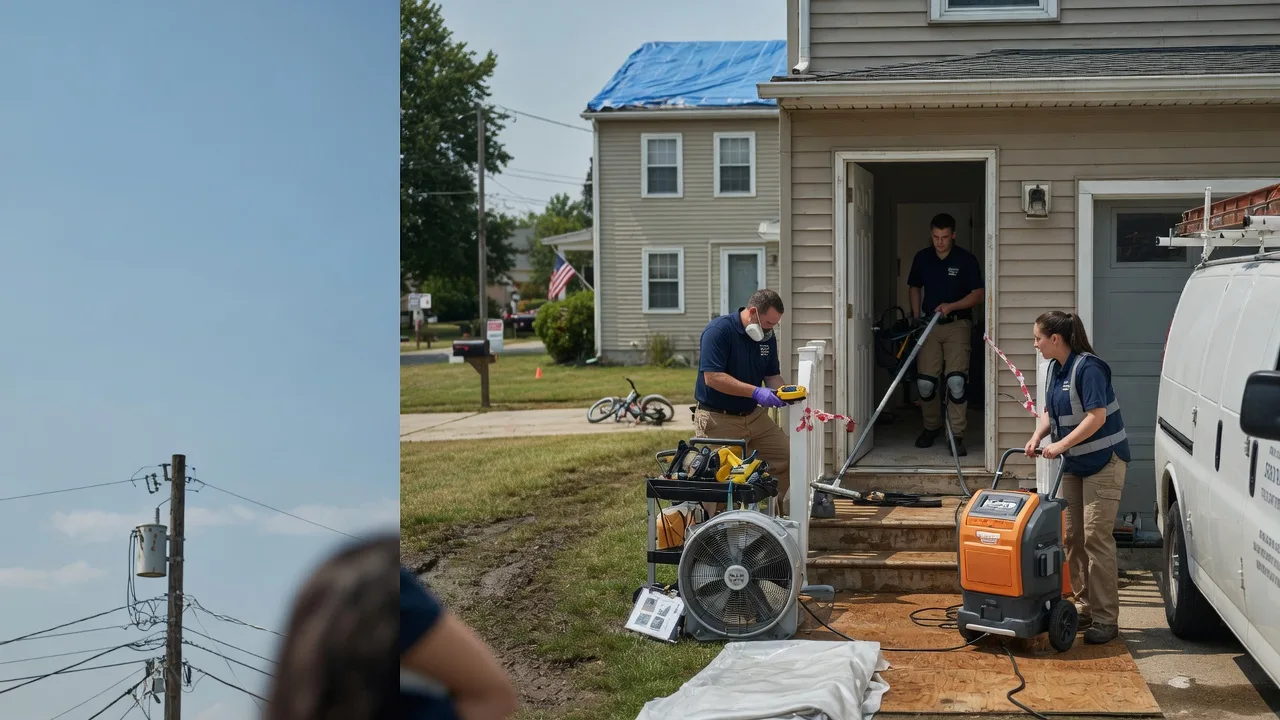 Water Damage Repair in Olivet, MI near me